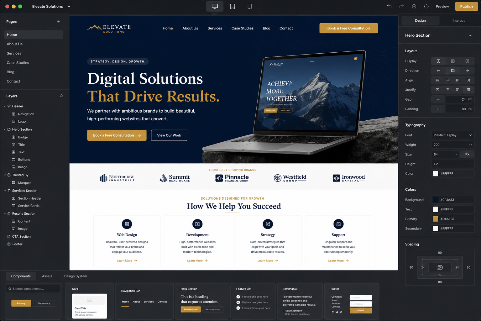 Website Design & Development service preview